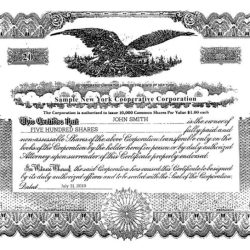 Adding name to co op stock certificate