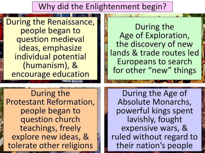 Enlightenment age