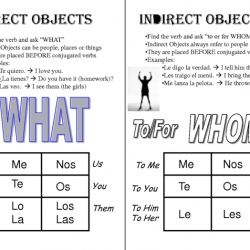 Gramatica c direct object pronouns answer key