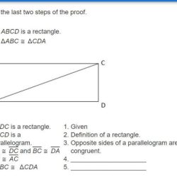 Given abcd is a rectangle. prove abcd has congruent diagonals