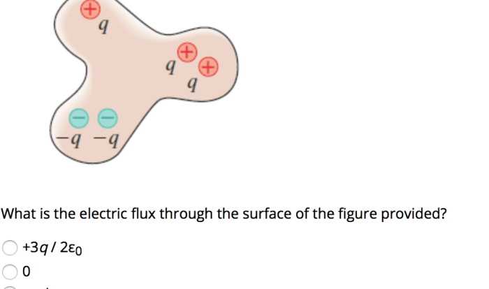 The electric flux through the shaded surface is